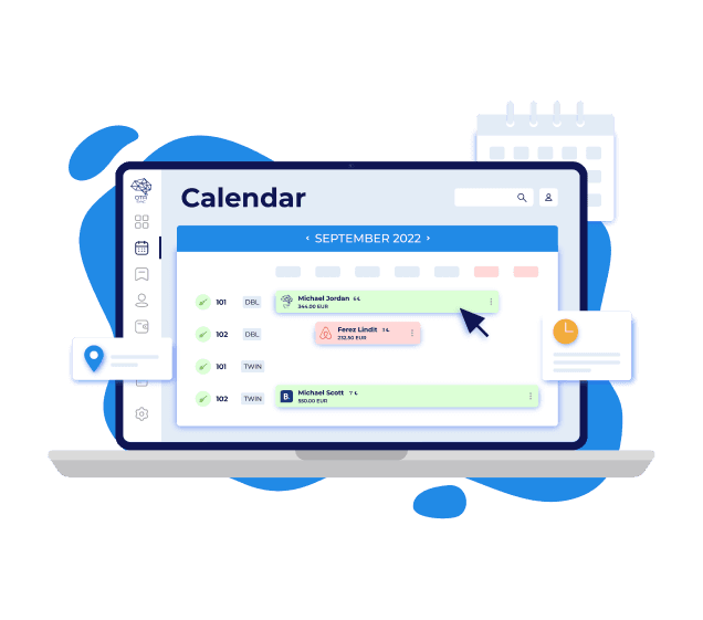 Complete control in single view with OTA Sync hotel management solution